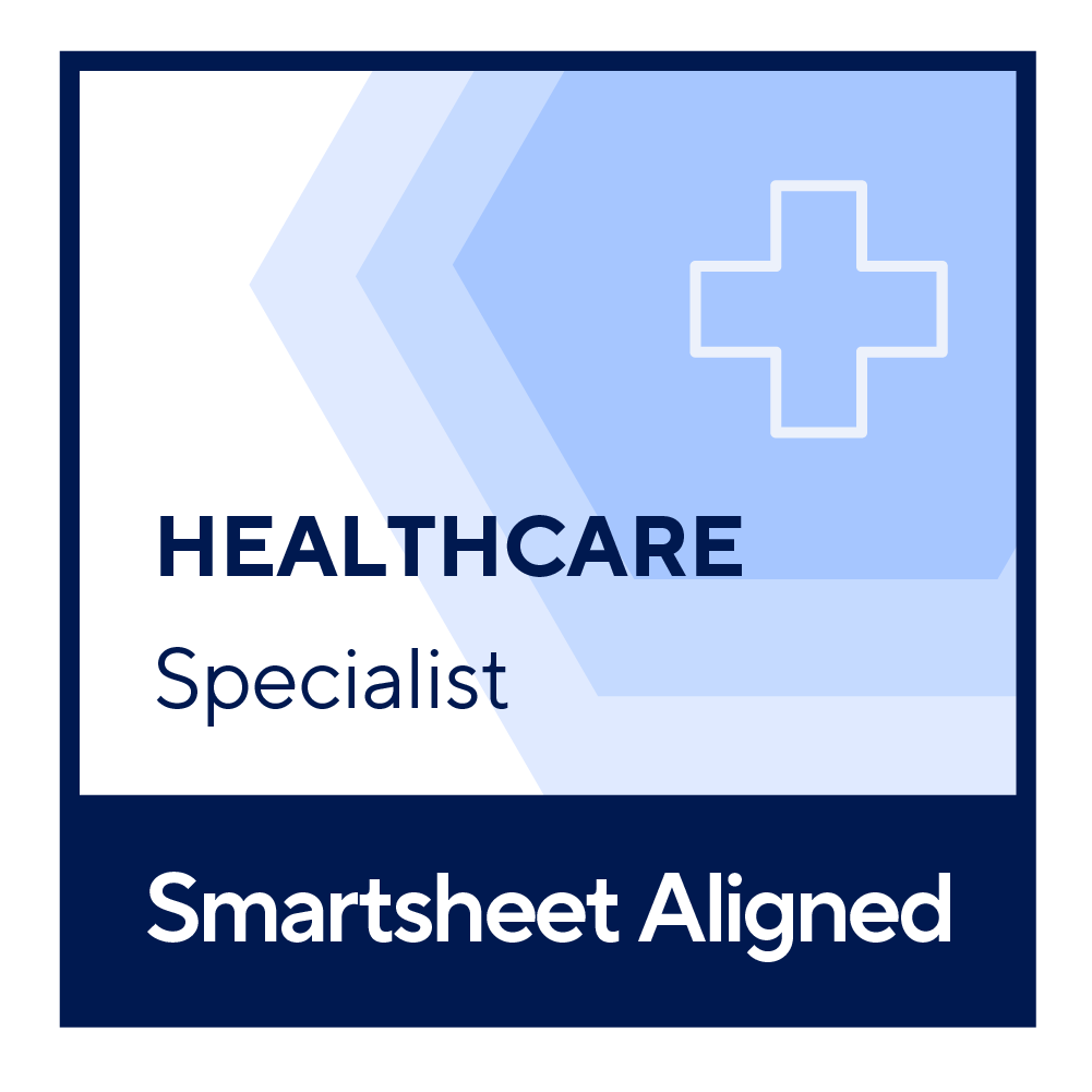 Smartsheet Aligned Logo Healthcare
